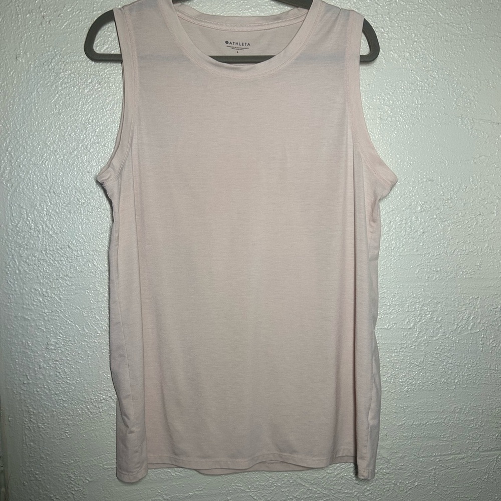 Athleta Light Pink Tank Top